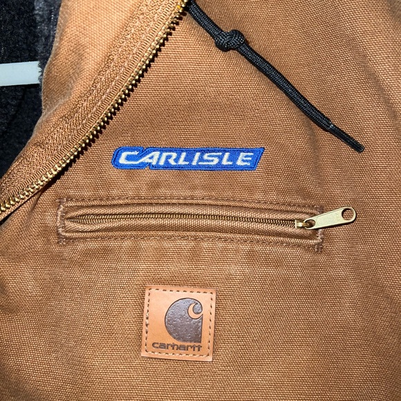 Carlisle Carhartt fleece lined jacket - Picture 7 of 8